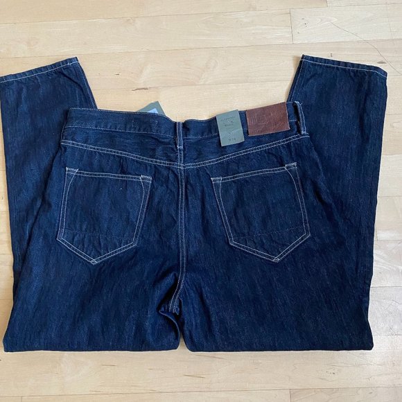 All Saints Denim Jeans dark blue pants NEW tapered - Picture 5 of 8